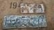 WW2 ORIGINAL GERMAN VEHICLE ZINC LICENSE PLATES 14. Pz. Div. RELIC from KURLAND
