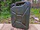 WW2 ORIGINAL GERMAN WASSER WATER JERRY CAN BARN FIND from KURLAND 14. Panzer Div