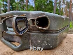 WW2 ORIGINAL GERMAN WASSER WATER JERRY CAN BARN FIND from KURLAND 14. Panzer Div