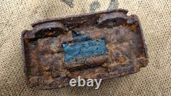WW2 ORIGINAL German KETTENKRAD Sd. Kfz. 2 TRACK PAD RELIC of JG 54 from KURLAND