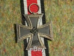 WW2 ORIGINAL Mint 2nd Class German Iron Cross. No maker mark