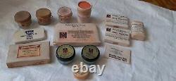 WW2 Original DRK German Red Cross boxes (3) a metal cabinet and various items