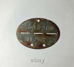 WW2 Original German 1. /Fallschirmjager ID Dog Tag Airborne Paratrooper