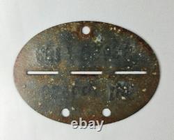 WW2 Original German 1. /Fallschirmjager ID Dog Tag Airborne Paratrooper