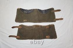 WW2 Original German Army Gaiters Uniform