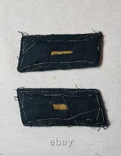 WW2 Original German Army Pioneer Engineer Collar Tabs Patches Pair