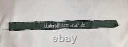 WW2 Original German Army Unteroffiziervorschule Cuff Title