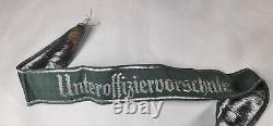 WW2 Original German Army Unteroffiziervorschule Cuff Title