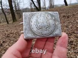 WW2 Original German Buckle Front Item Relic