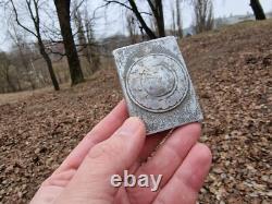 WW2 Original German Buckle Front Item Relic