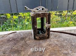 WW2 Original German Carbide Bakelite Lantern From The German Bunker