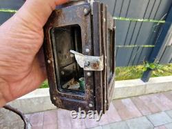 WW2 Original German Carbide Bakelite Lantern From The German Bunker