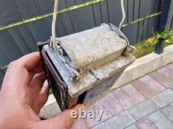 WW2 Original German Carbide Bakelite Lantern From The German Bunker