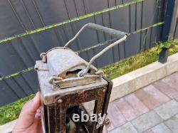 WW2 Original German Carbide Bakelite Lantern From The German Bunker