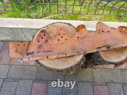 WW2 Original German Helmet Leather From Kurland Battlefield