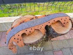 WW2 Original German Helmet Leather From Kurland Battlefield