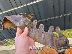 WW2 Original German Helmet Leather From Kurland Battlefield