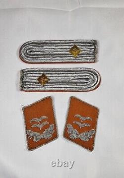 WW2 Original German Luftwaffe Signals Collar Tabs & Shoulder Boards Matching Set