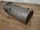 WW2 Original German Luftwaffe mask container, tin, blue paint, name, dated
