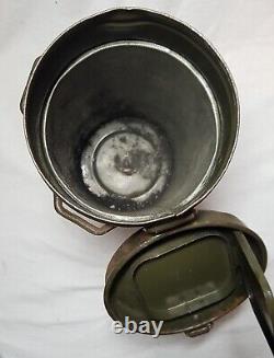 WW2 Original German M31 Gas Mask Canister Dated 1943
