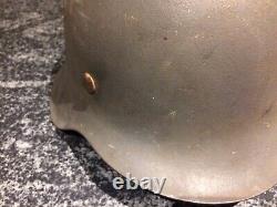 WW2 Original German M42 Helmet