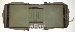 WW2 Original German Military Fabric Motor or Bicycle Saddlebags