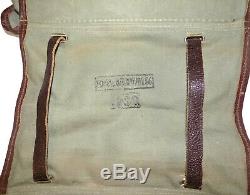 WW2 Original German Military Fabric Motor or Bicycle Saddlebags