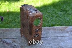 WW2 Original German Radio Part Kasten Pz. Nr. 20 from the battlefield. Kurland