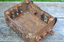 WW2 Original German Radio Part Kasten Pz. Nr. 20 from the battlefield. Kurland