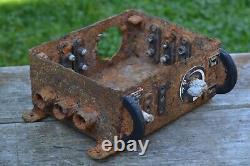 WW2 Original German Radio Part Kasten Pz. Nr. 20 from the battlefield. Kurland