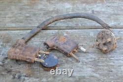 WW2 Original German Radio Part Kasten Pz. Nr. 20 from the battlefield. Kurland