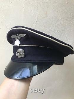 WW2 Original German SS Allgemeine Peaked Cap