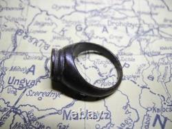 WW2 Original German WEHRMACHT ring. Brass. Trench Art. 1938. RARE