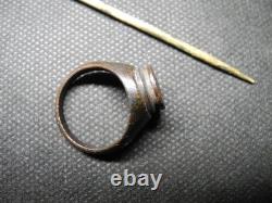 WW2 Original German WEHRMACHT ring. Brass. Trench Art. 1938. RARE