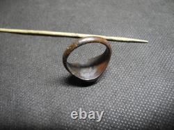 WW2 Original German WEHRMACHT ring. Brass. Trench Art. 1938. RARE