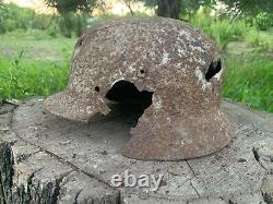 WW2 Original German helmet M35 66