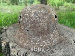 WW2 Original German helmet M35 66