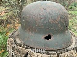 WW2 Original German helmet M40 66