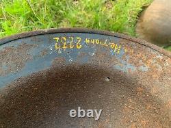 WW2 Original German helmet M40 NS64 Owner's signature