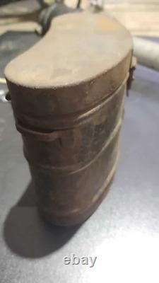 WW2. Original German metal case from a Wehrmacht soldier's binoculars. WWII. WW2