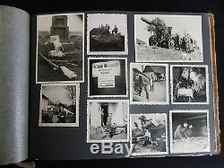 WW2 Original Photograph Album GERMAN ARMY on The Russian Front 337 Photo's