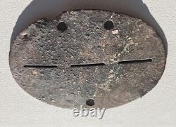 WW2 RARE Stellungs German Army Wermacht ID DOG TAG (54 2. Stell. Bb. 67)