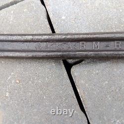 WW2 Relic Original German Army Wrench D. R. G. M. CHROM EXTRA, Alarm Record