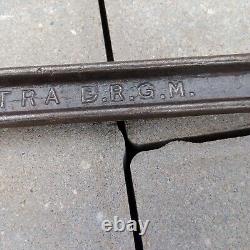 WW2 Relic Original German Army Wrench D. R. G. M. CHROM EXTRA, Alarm Record