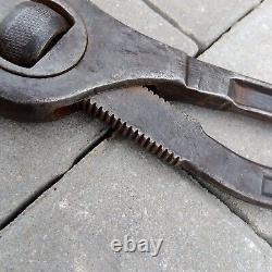 WW2 Relic Original German Army Wrench D. R. G. M. CHROM EXTRA, Alarm Record