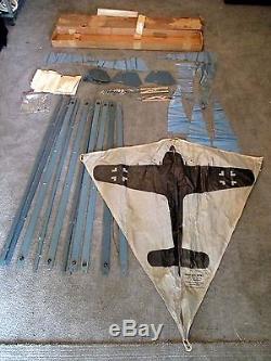 WW2 US A/N Mark 1 German Target Kite Unused In Original Box Spare Parts Must See