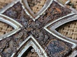 WW2 WWI ORIGINAL GERMAN IRON CROSS EKII RELIC of 18. Armee from KURLAND