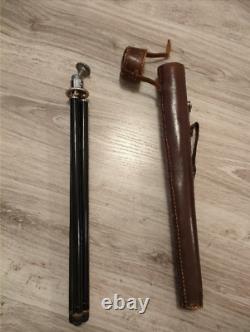 WW2 WWII 2WW German DRGM Telescoping Tripod camera stand original leather case