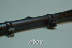 WW2 WWII C. P. Goerz Berlin CERTAR 4 1/2 DRGM German Sniper Rifle Scope GEW 88 K98