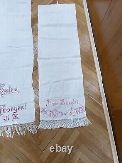 WW2 WWII GERMAN Original towels 2pcs